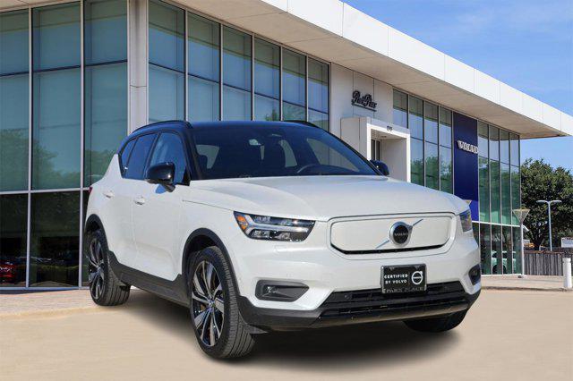 used 2022 Volvo XC40 Recharge Pure Electric car, priced at $33,881