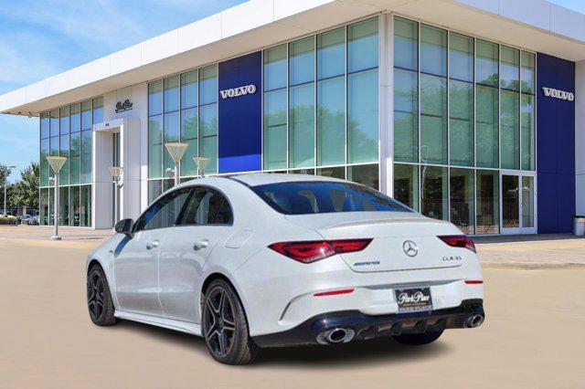 used 2021 Mercedes-Benz AMG CLA 35 car, priced at $32,483