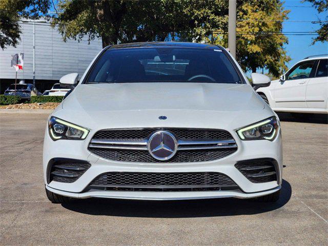 used 2021 Mercedes-Benz AMG CLA 35 car, priced at $32,483