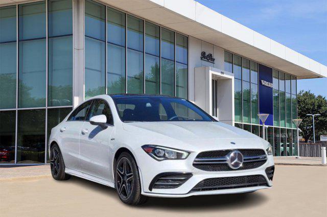 used 2021 Mercedes-Benz AMG CLA 35 car, priced at $32,483