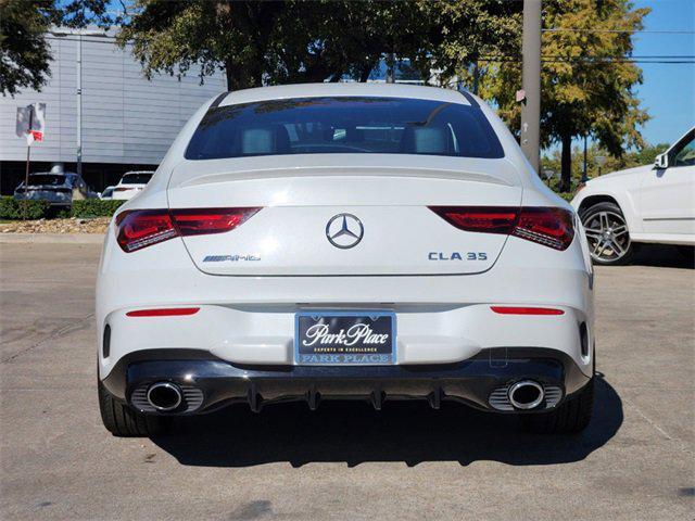 used 2021 Mercedes-Benz AMG CLA 35 car, priced at $32,483