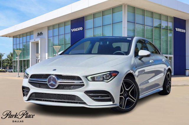 used 2021 Mercedes-Benz AMG CLA 35 car, priced at $32,483