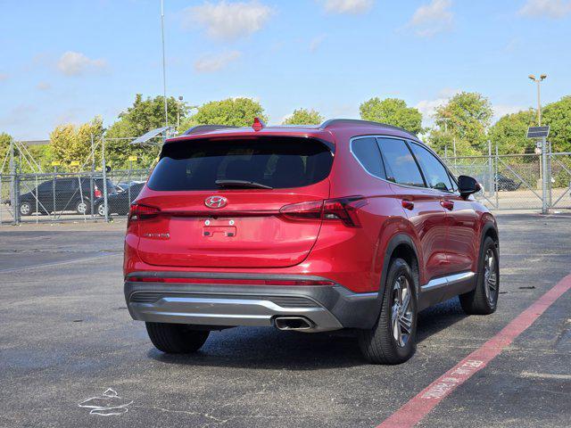 used 2021 Hyundai Santa Fe car, priced at $21,991