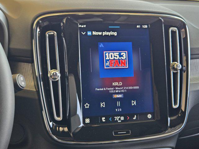 new 2025 Volvo EX40 car, priced at $59,995