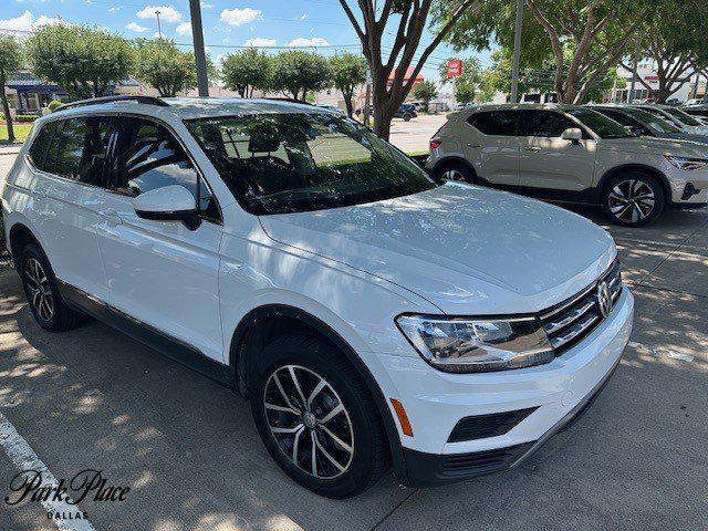 used 2021 Volkswagen Tiguan car, priced at $18,211