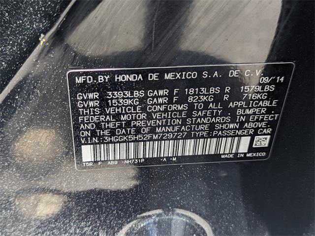 used 2015 Honda Fit car, priced at $7,291