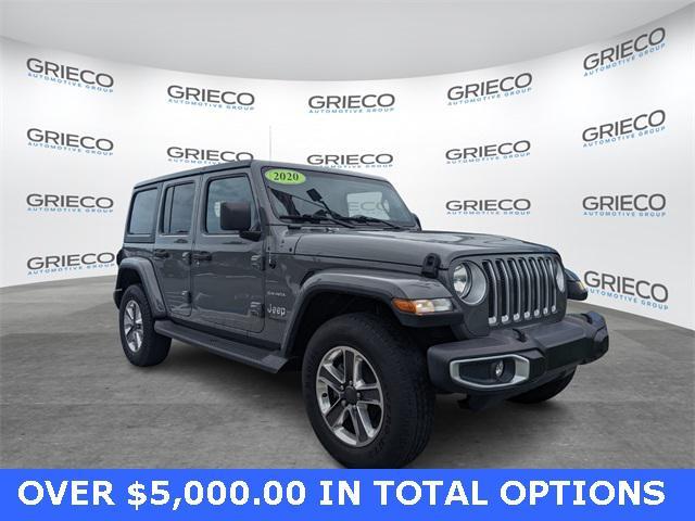 used 2020 Jeep Wrangler Unlimited car, priced at $24,994