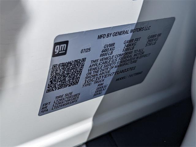 new 2026 Chevrolet Silverado EV car, priced at $55,995