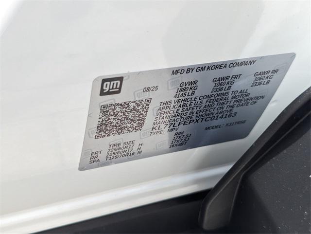 new 2026 Chevrolet Trax car, priced at $19,990