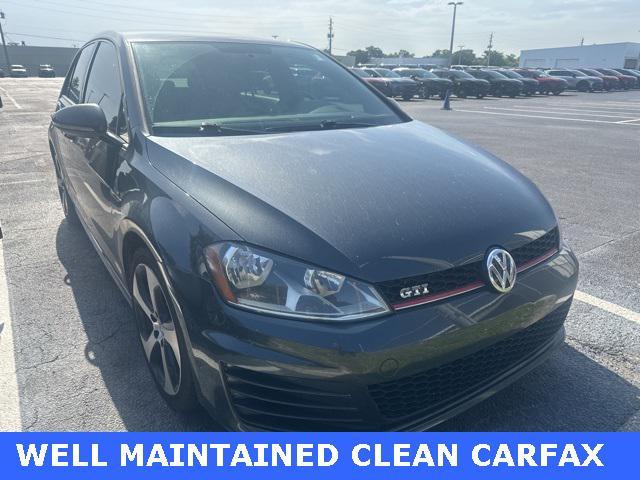used 2017 Volkswagen Golf GTI car, priced at $14,591
