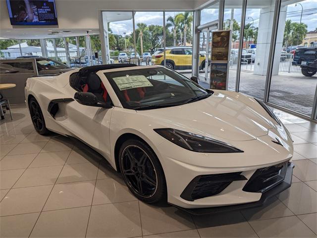 new 2025 Chevrolet Corvette car, priced at $85,450