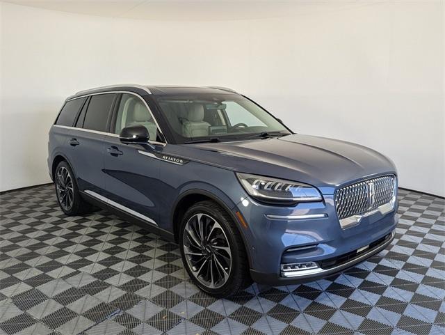 used 2021 Lincoln Aviator car, priced at $31,500