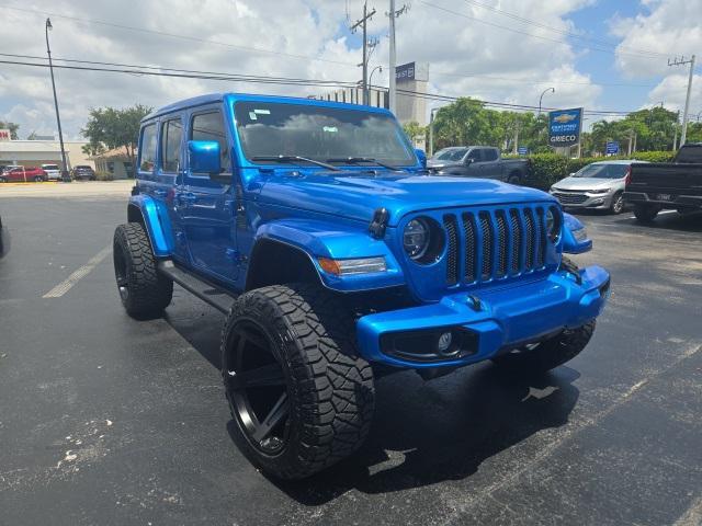 used 2022 Jeep Wrangler Unlimited car, priced at $39,991