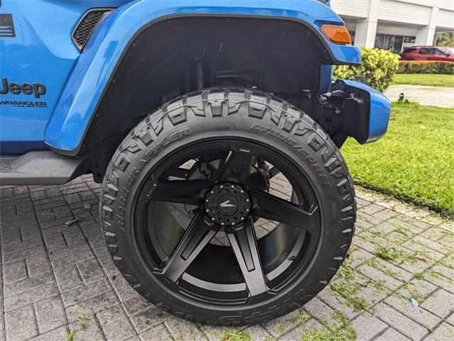used 2022 Jeep Wrangler Unlimited car, priced at $38,691