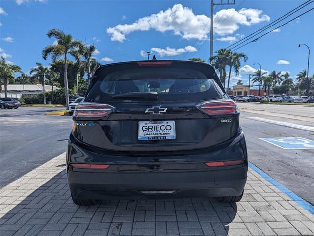 used 2022 Chevrolet Bolt EV car, priced at $17,523