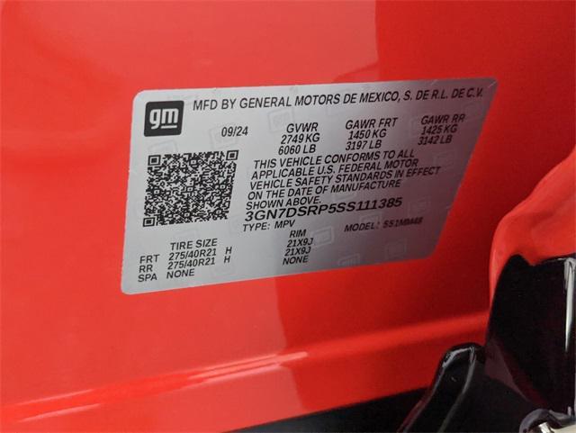 new 2025 Chevrolet Equinox EV car, priced at $44,174