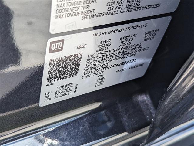 used 2022 Chevrolet Silverado 1500 car, priced at $29,882