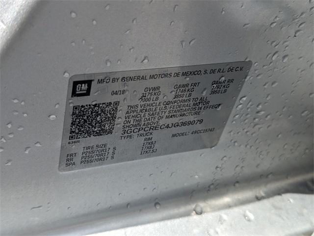 used 2018 Chevrolet Silverado 1500 car, priced at $21,995