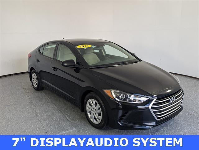 used 2018 Hyundai Elantra car, priced at $11,882