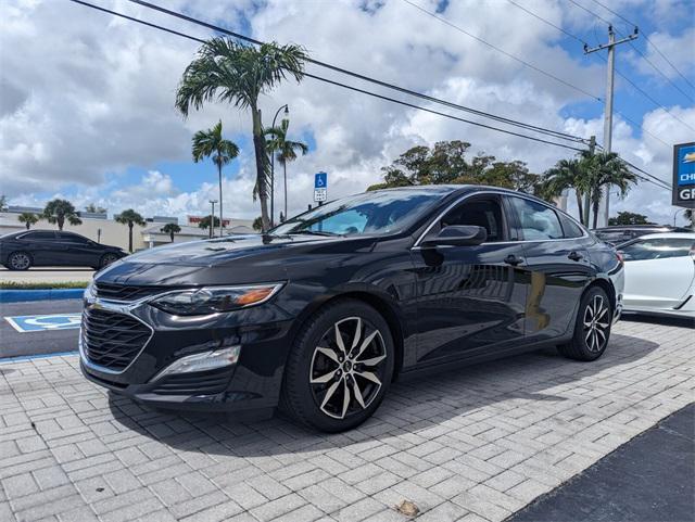used 2022 Chevrolet Malibu car, priced at $13,992