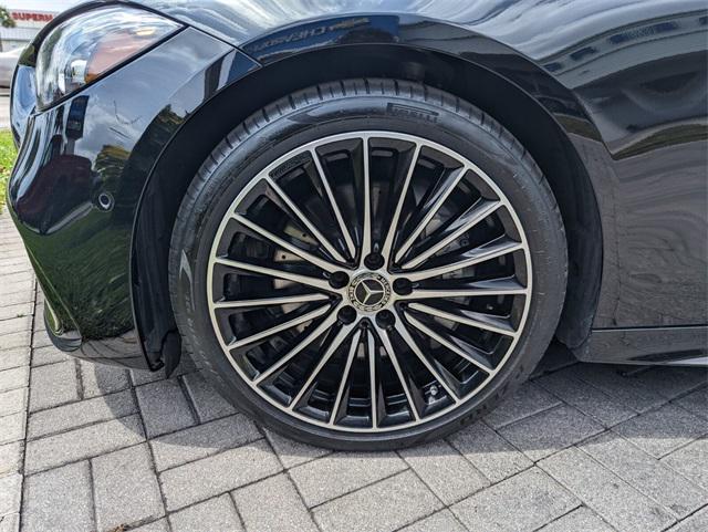 used 2024 Mercedes-Benz C-Class car, priced at $45,772