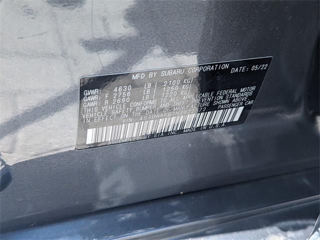 used 2022 Subaru Legacy car, priced at $21,883