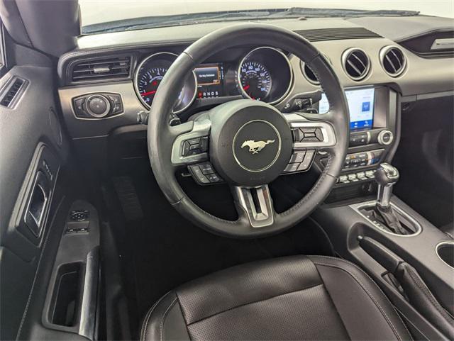 used 2021 Ford Mustang car, priced at $22,991