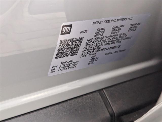 new 2026 Chevrolet Silverado EV car, priced at $57,479