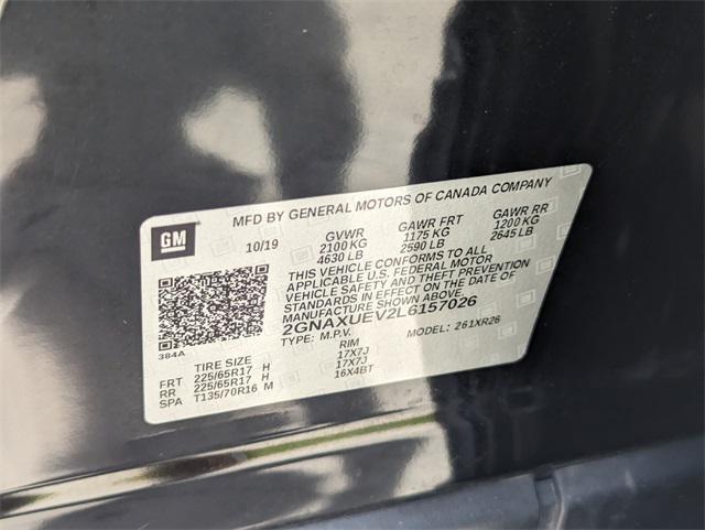 used 2020 Chevrolet Equinox car, priced at $14,491