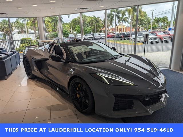 new 2025 Chevrolet Corvette car, priced at $144,420