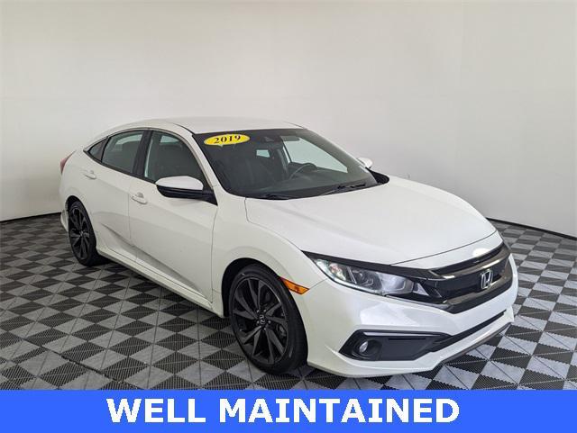 used 2019 Honda Civic car, priced at $15,988