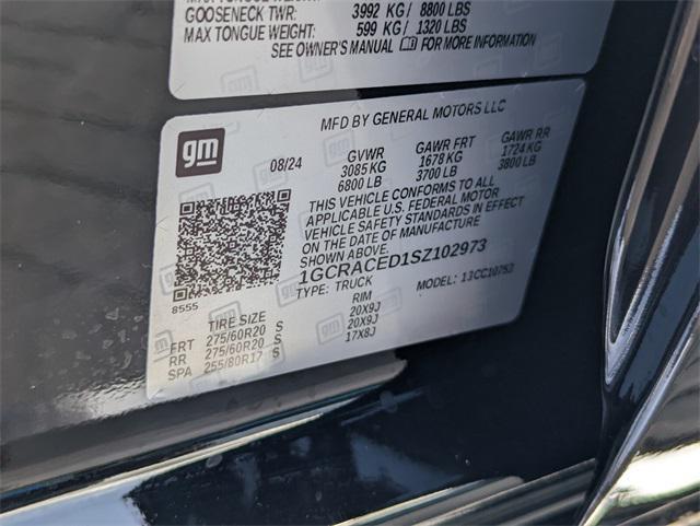 used 2025 Chevrolet Silverado 1500 car, priced at $44,692