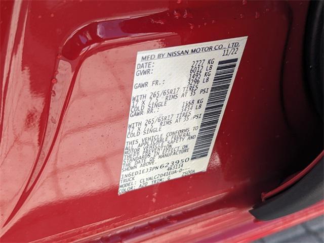 used 2023 Nissan Frontier car, priced at $28,893