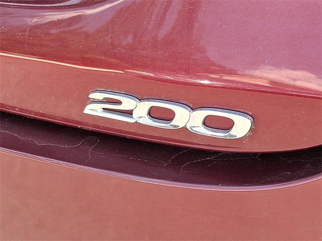 used 2015 Chrysler 200 car, priced at $9,988