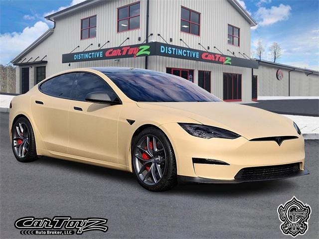 used 2023 Tesla Model S car, priced at $79,888