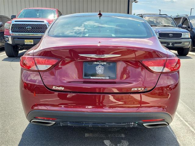 used 2015 Chrysler 200 car, priced at $11,488