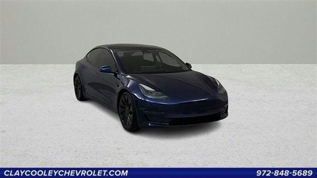 used 2021 Tesla Model 3 car, priced at $26,499