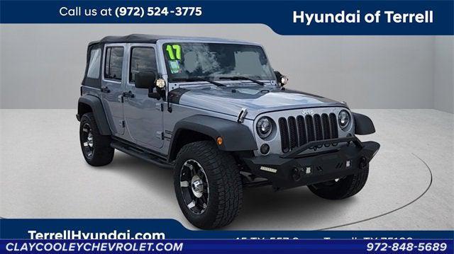 used 2017 Jeep Wrangler Unlimited car, priced at $21,283