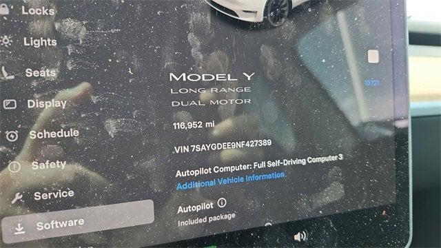 used 2021 Tesla Model Y car, priced at $25,499