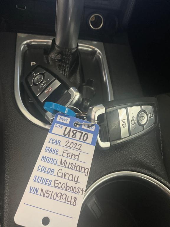 used 2022 Ford Mustang car, priced at $29,496
