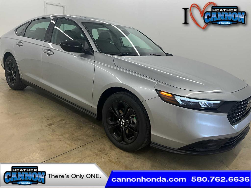 new 2025 Honda Accord car, priced at $31,710