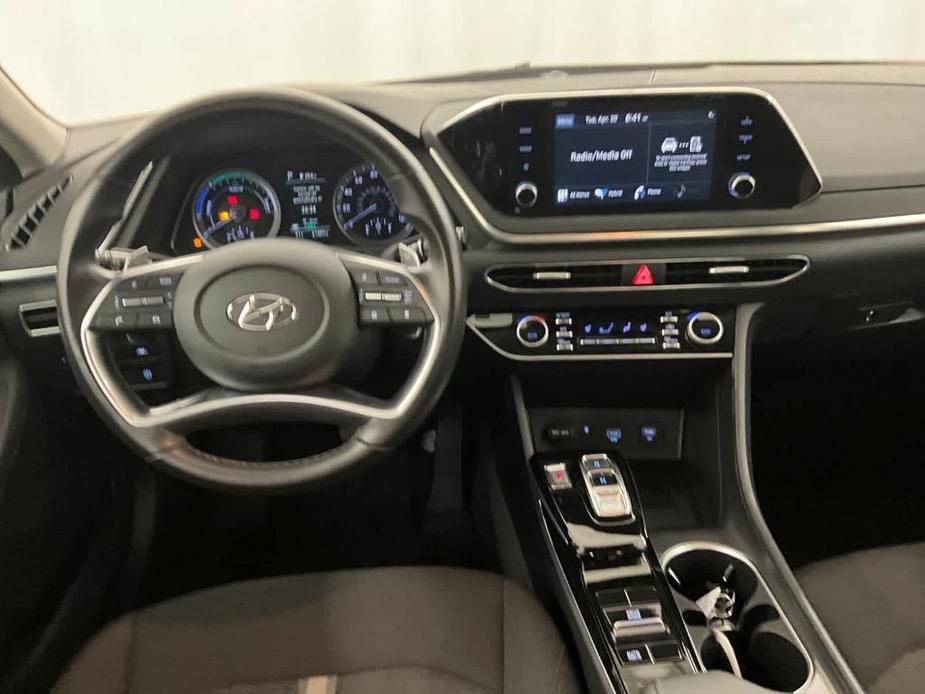 used 2021 Hyundai Sonata Hybrid car, priced at $24,988