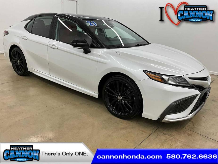 used 2021 Toyota Camry car, priced at $30,988