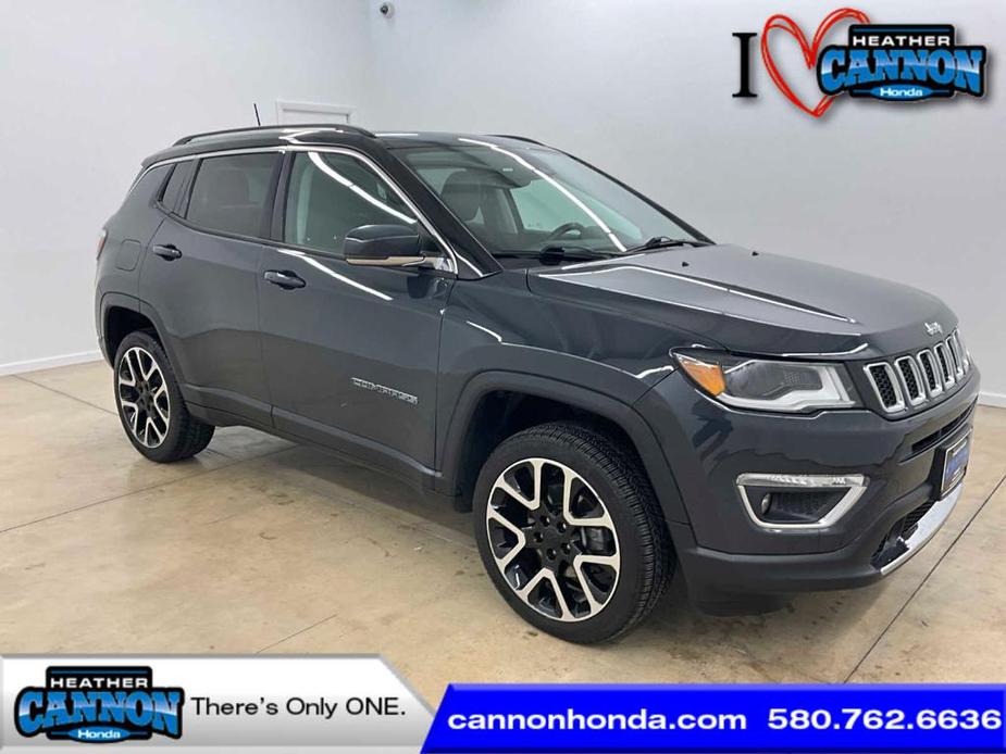 used 2018 Jeep Compass car, priced at $21,989