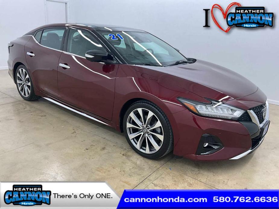 used 2021 Nissan Maxima car, priced at $33,988