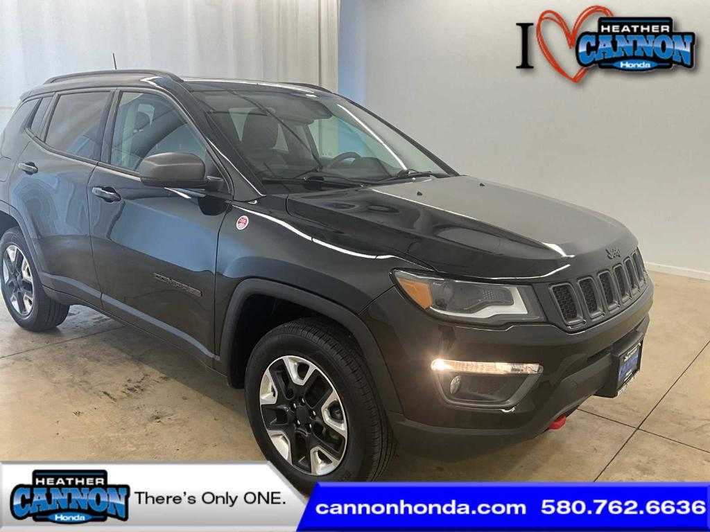 used 2018 Jeep Compass car, priced at $21,793