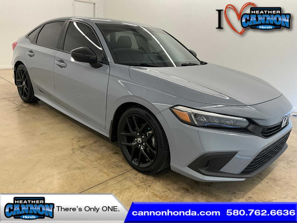 used 2022 Honda Civic car, priced at $21,640