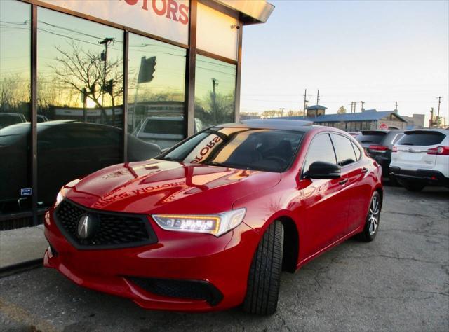 used 2018 Acura TLX car, priced at $15,995