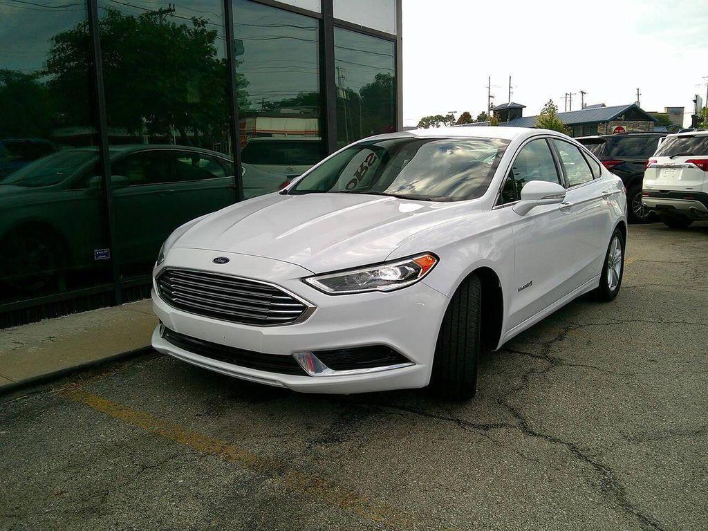 used 2018 Ford Fusion Hybrid car
