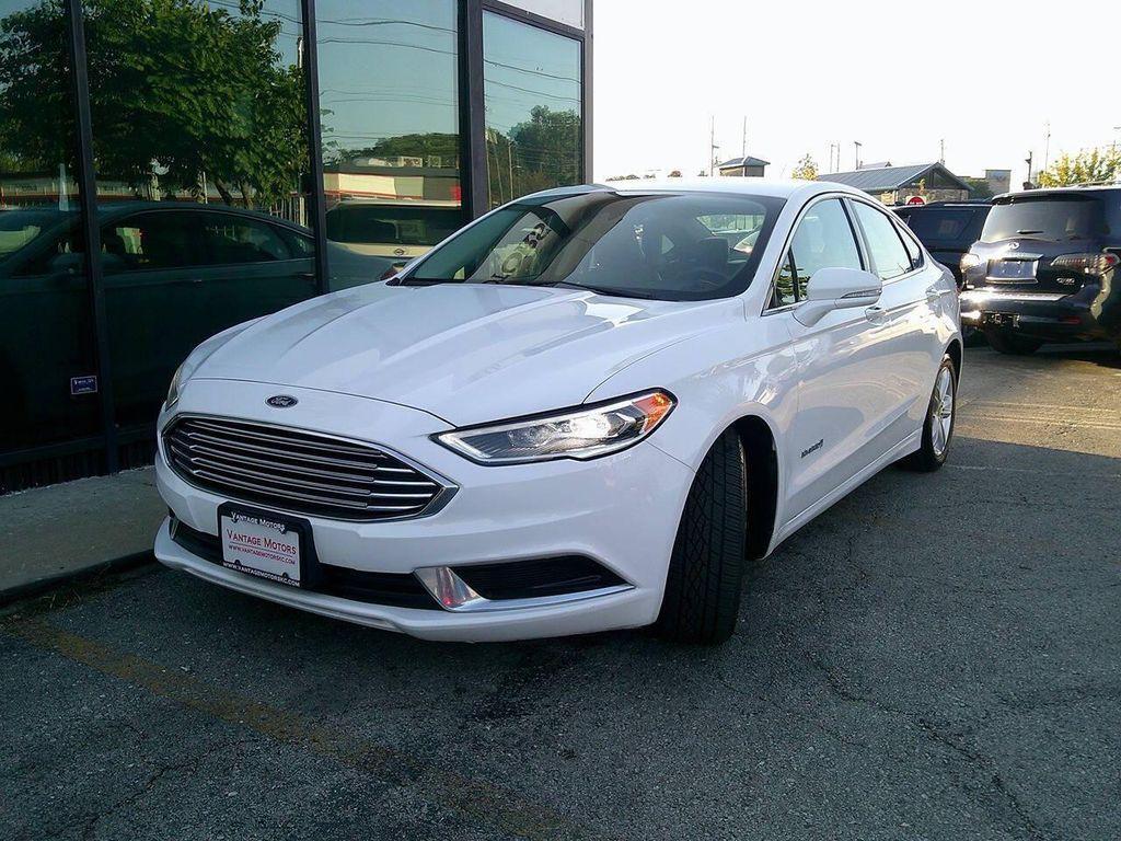 used 2018 Ford Fusion Hybrid car
